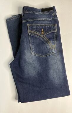 Ring of fire Boys Button Pockets Faded Jeans, Size 20